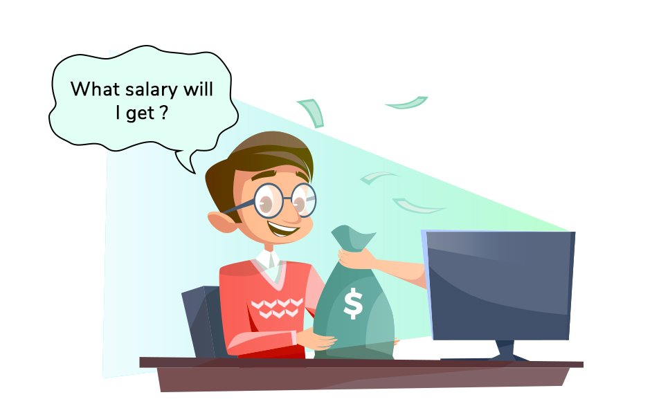 Salary you get by doing short term job oriented courses